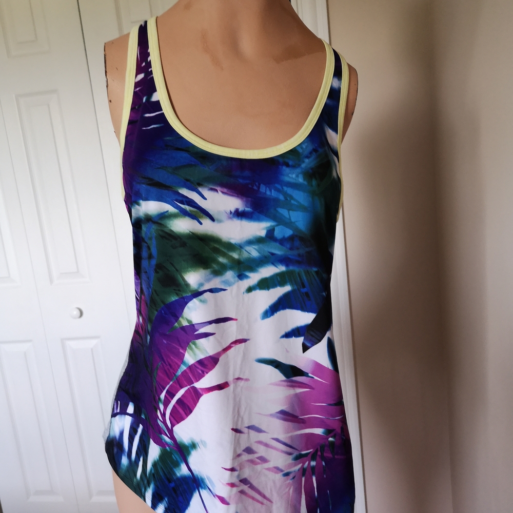 Vintage Y2K Roxy Multicolor Dry Flight Tank Top Size M